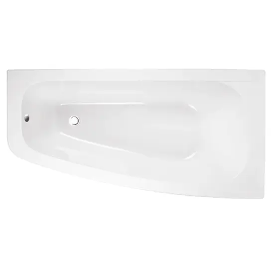 Luna wanna akrylowa asymetryczna 150x80  Prawa z zabudową